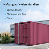 BERICO Metallfarbe: geruchsarmer und stark haftender 4-in-1 Lack