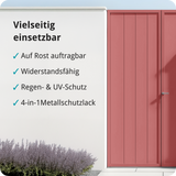 BERICO Metallfarbe: geruchsarmer und stark haftender 4-in-1 Lack