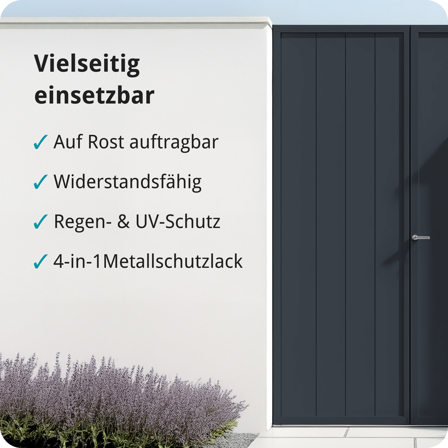 BERICO Metallfarbe: geruchsarmer und stark haftender 4-in-1 Lack