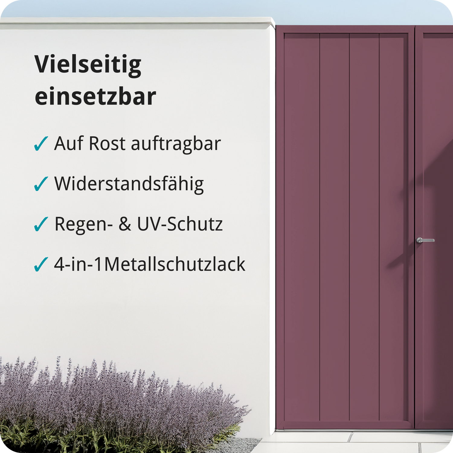BERICO Metallfarbe: geruchsarmer und stark haftender 4-in-1 Lack