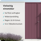 BERICO Metallfarbe: geruchsarmer und stark haftender 4-in-1 Lack
