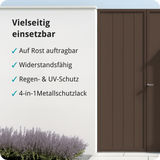BERICO Metallfarbe: geruchsarmer und stark haftender 4-in-1 Lack