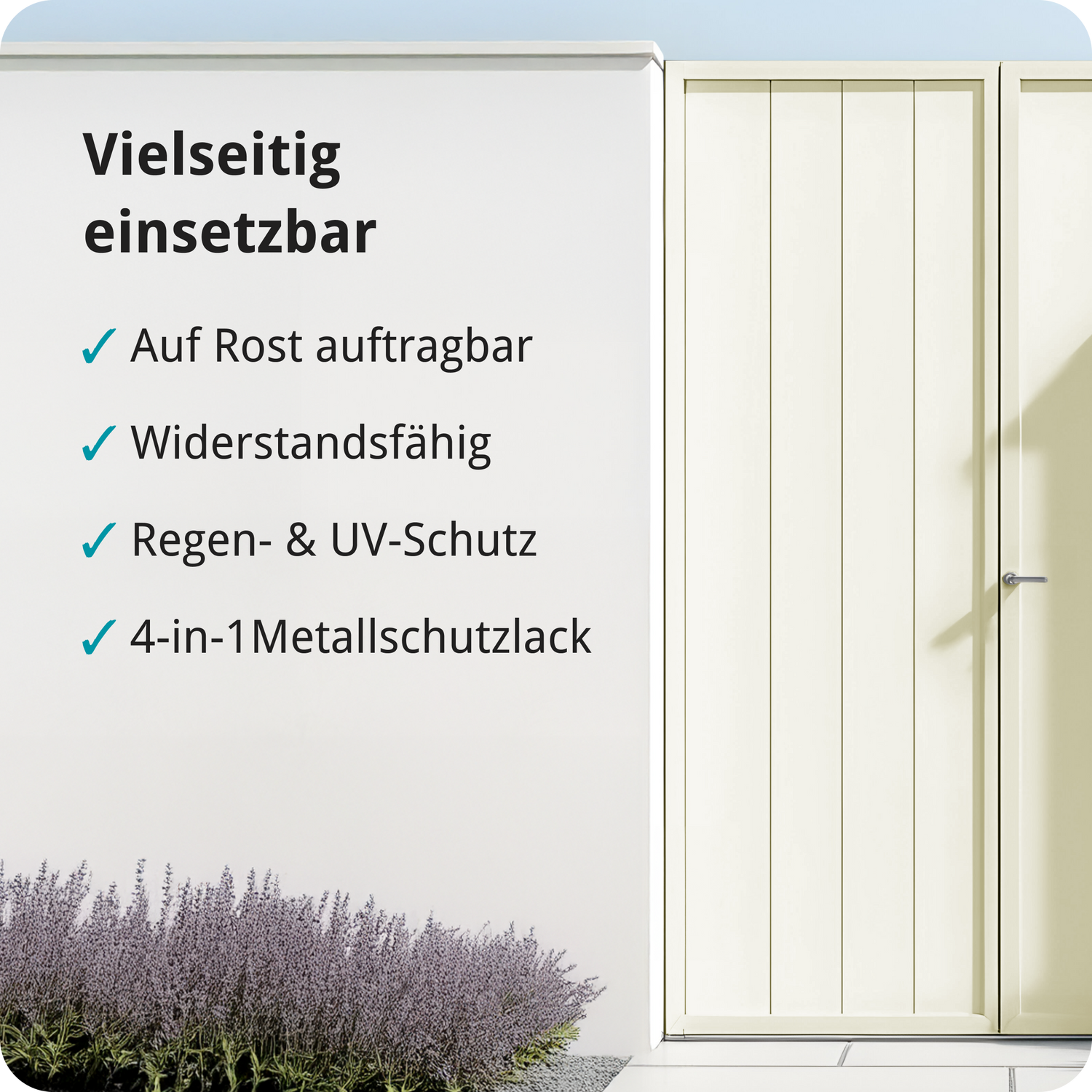 BERICO Metallfarbe: geruchsarmer und stark haftender 4-in-1 Lack