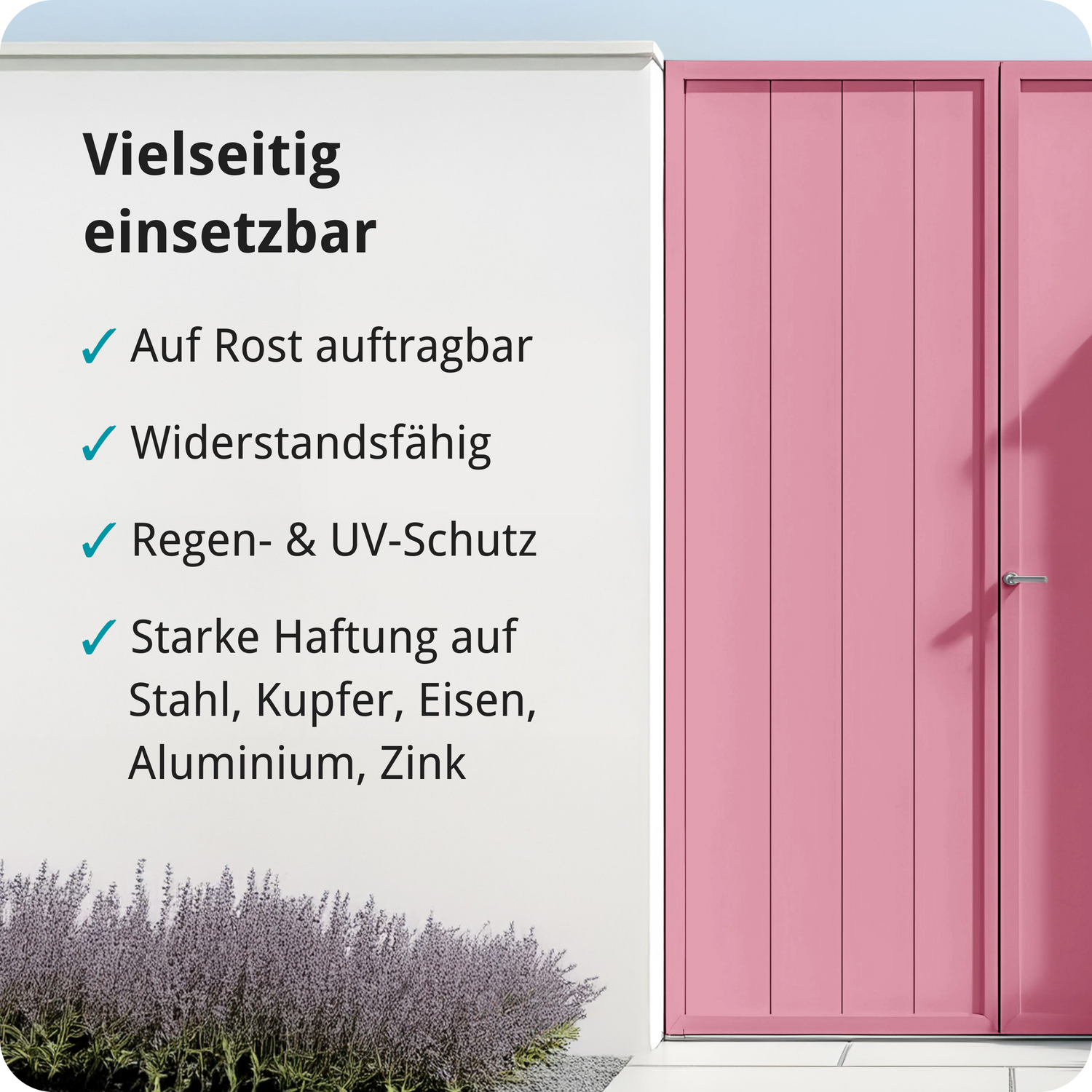 BERICO Metallfarbe: geruchsarmer und stark haftender 4-in-1 Lack