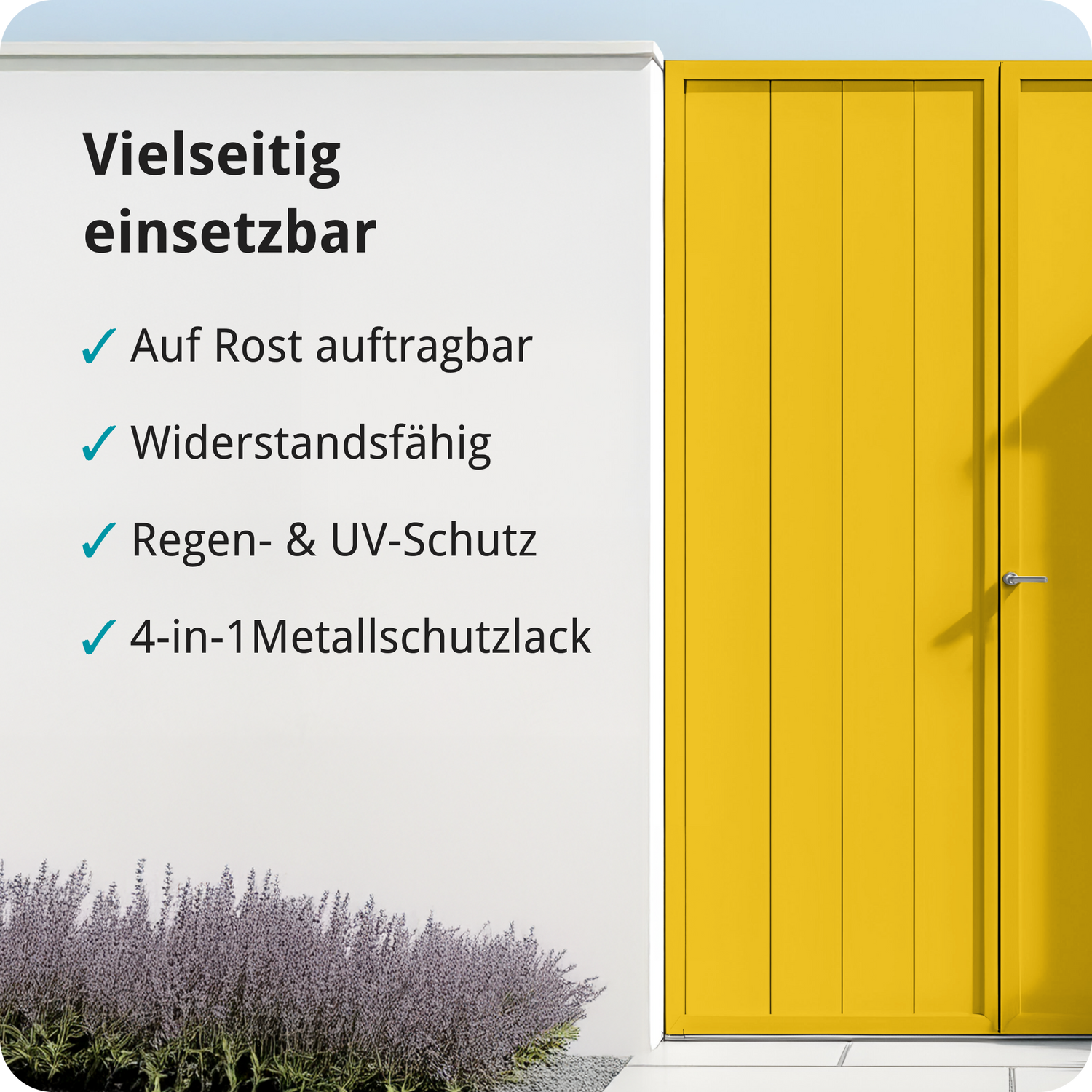 BERICO Metallfarbe: geruchsarmer und stark haftender 4-in-1 Lack
