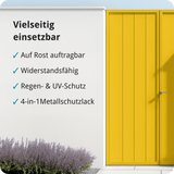 BERICO Metallfarbe: geruchsarmer und stark haftender 4-in-1 Lack