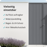 BERICO Metallfarbe: geruchsarmer und stark haftender 4-in-1 Lack
