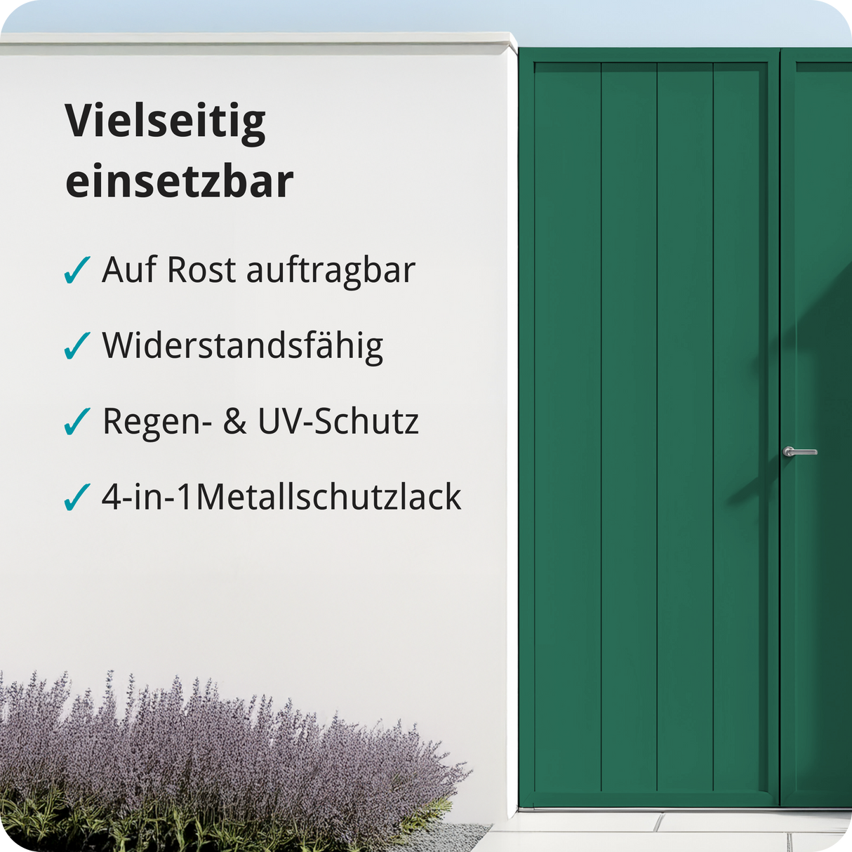 BERICO Metallfarbe: geruchsarmer und stark haftender 4-in-1 Lack