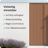BERICO Metallfarbe: geruchsarmer und stark haftender 4-in-1 Lack