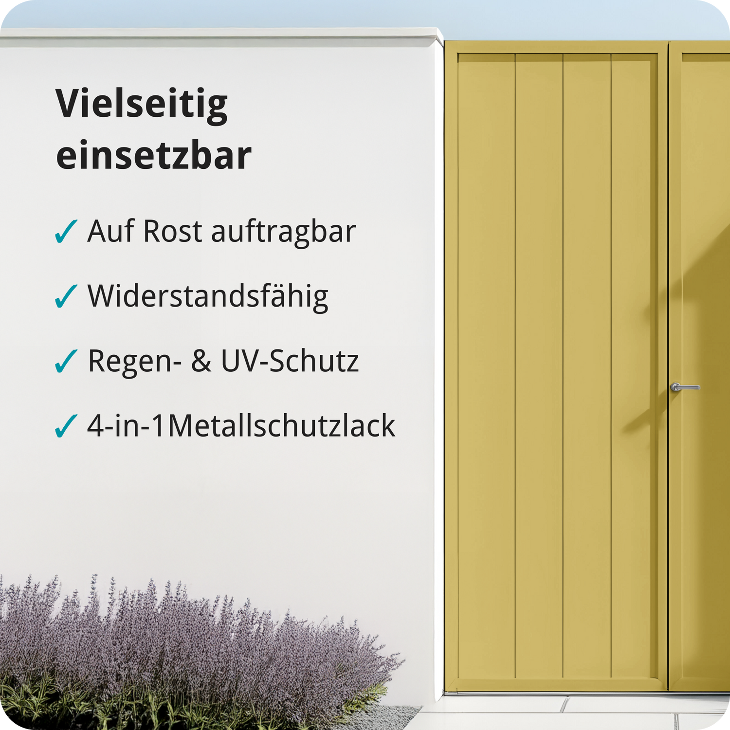 BERICO Metallfarbe: geruchsarmer und stark haftender 4-in-1 Lack