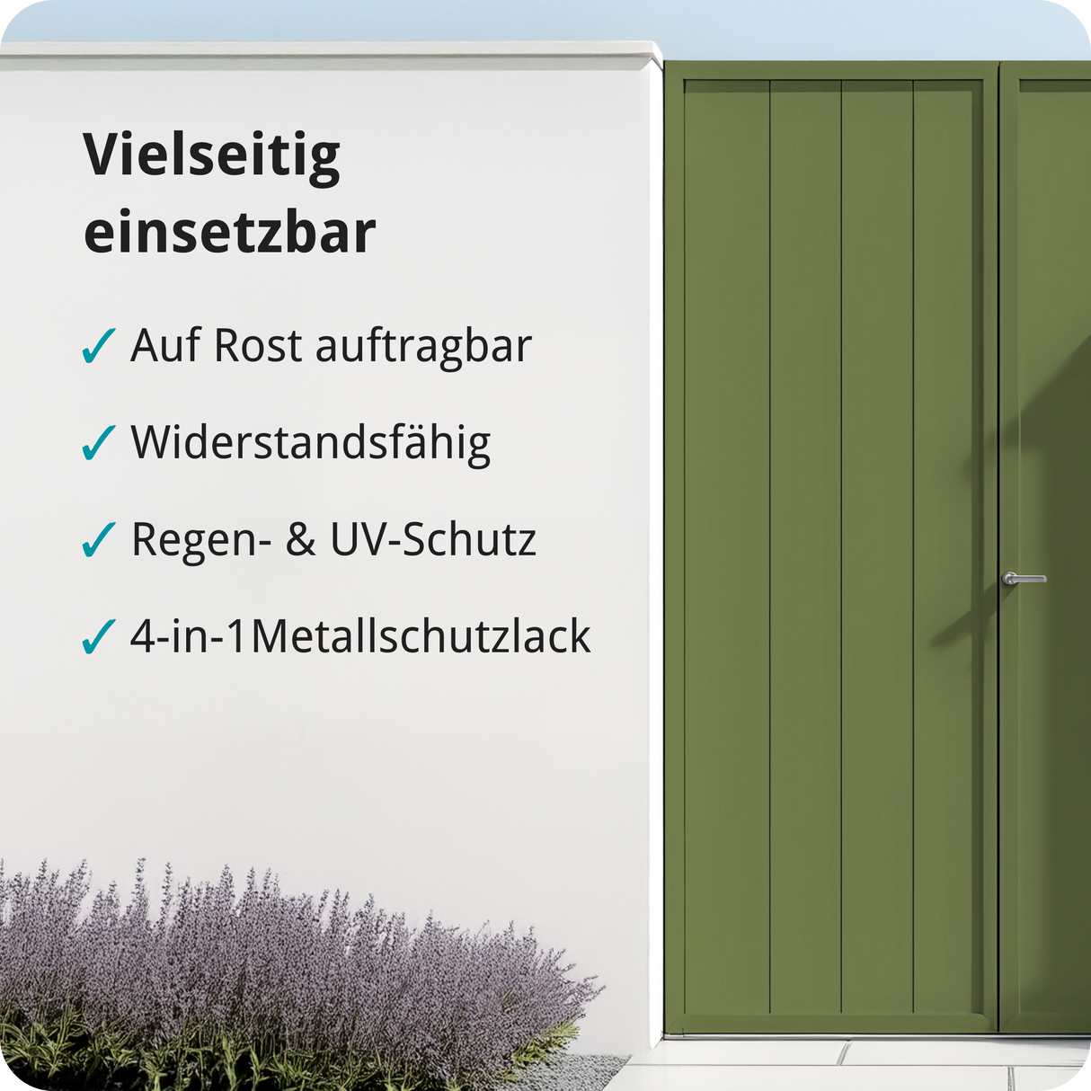 BERICO Metallfarbe: geruchsarmer und stark haftender 4-in-1 Lack