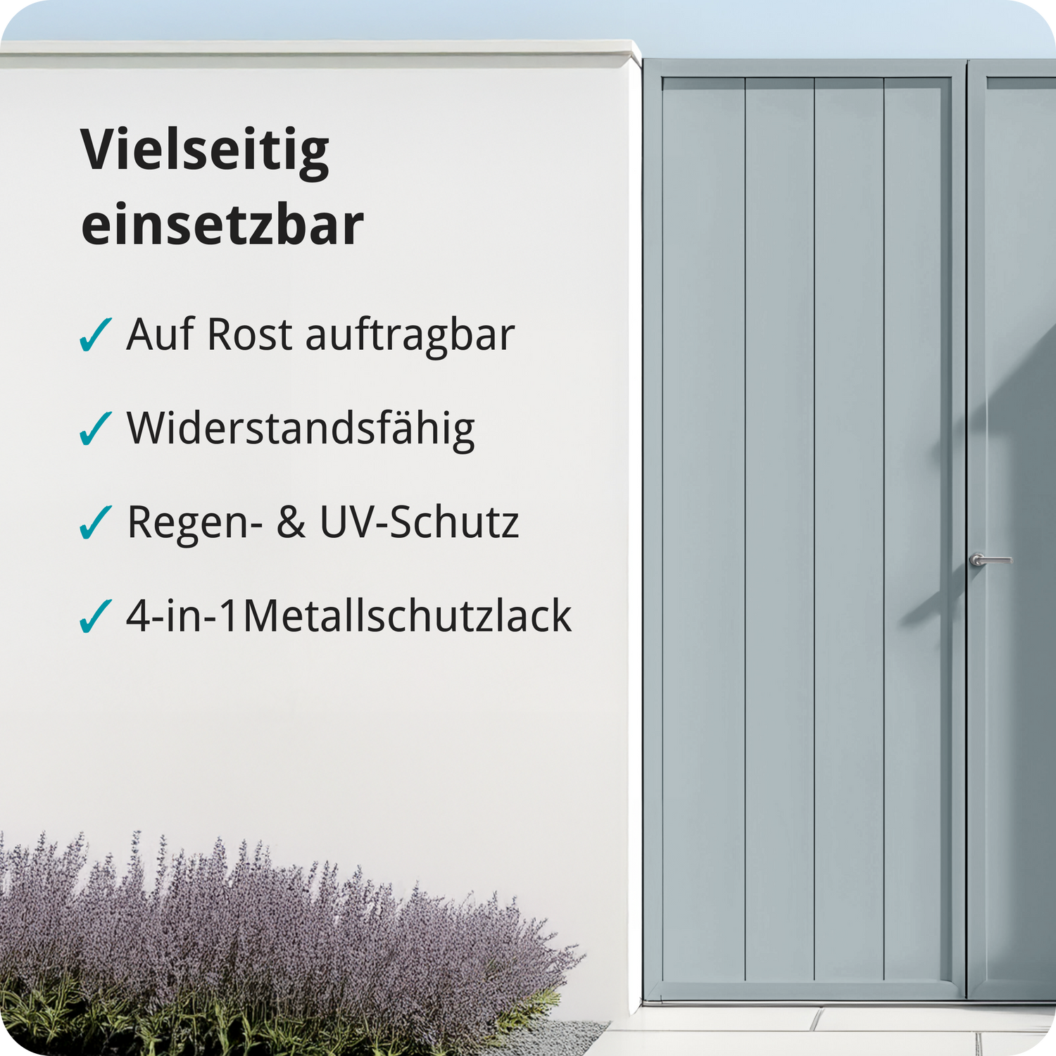BERICO Metallfarbe: geruchsarmer und stark haftender 4-in-1 Lack