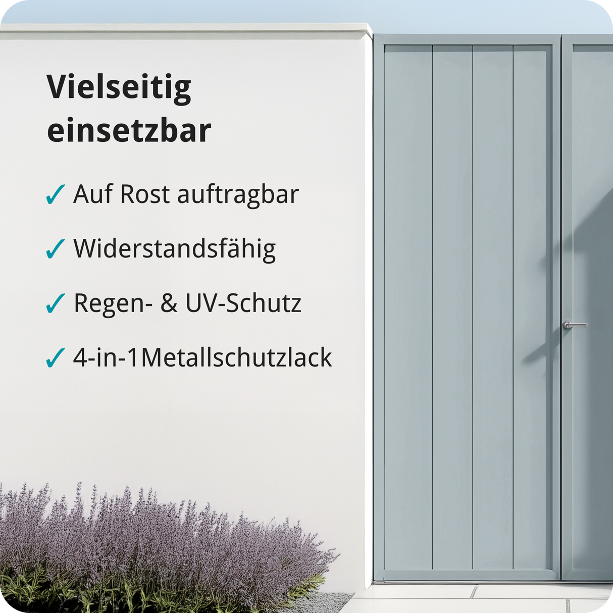 BERICO Metallfarbe: geruchsarmer und stark haftender 4-in-1 Lack