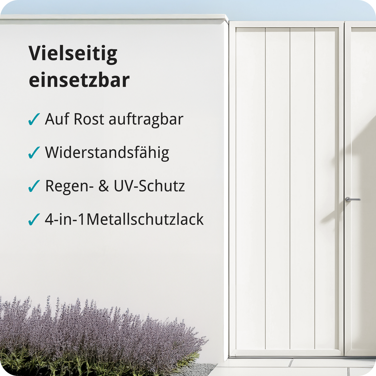BERICO Metallfarbe: geruchsarmer und stark haftender 4-in-1 Lack