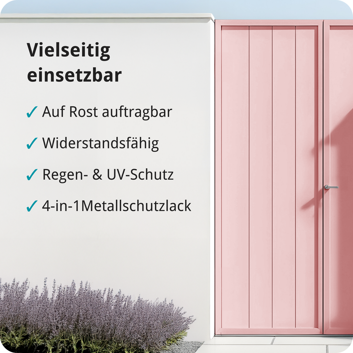BERICO Metallfarbe: geruchsarmer und stark haftender 4-in-1 Lack