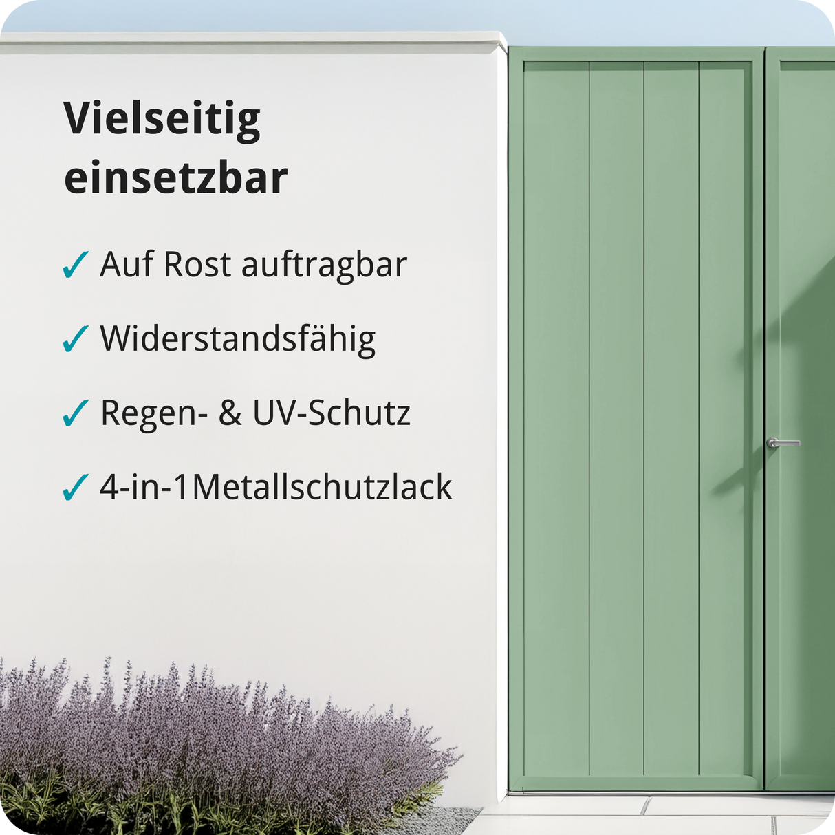 BERICO Metallfarbe: geruchsarmer und stark haftender 4-in-1 Lack