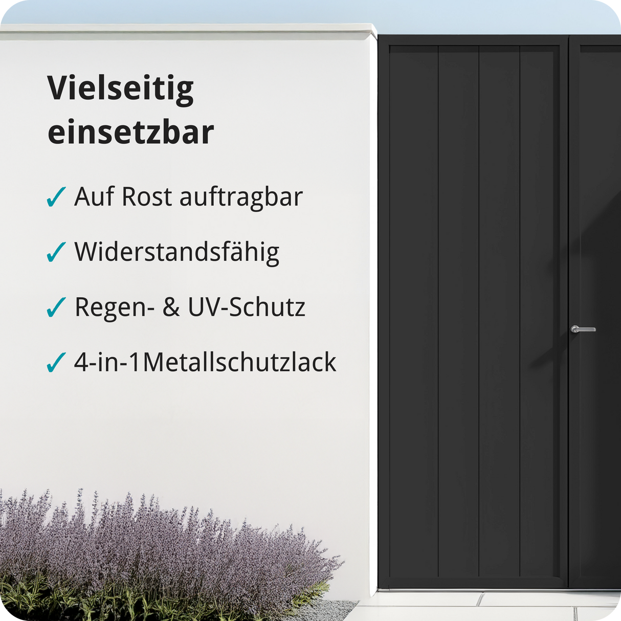 BERICO Metallfarbe: geruchsarmer und stark haftender 4-in-1 Lack