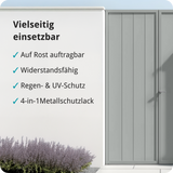 BERICO Metallfarbe: geruchsarmer und stark haftender 4-in-1 Lack