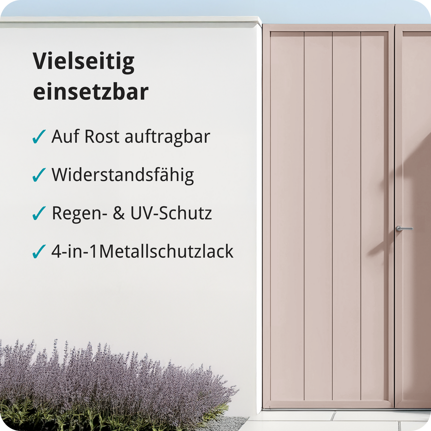 BERICO Metallfarbe: geruchsarmer und stark haftender 4-in-1 Lack