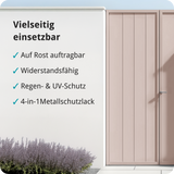BERICO Metallfarbe: geruchsarmer und stark haftender 4-in-1 Lack