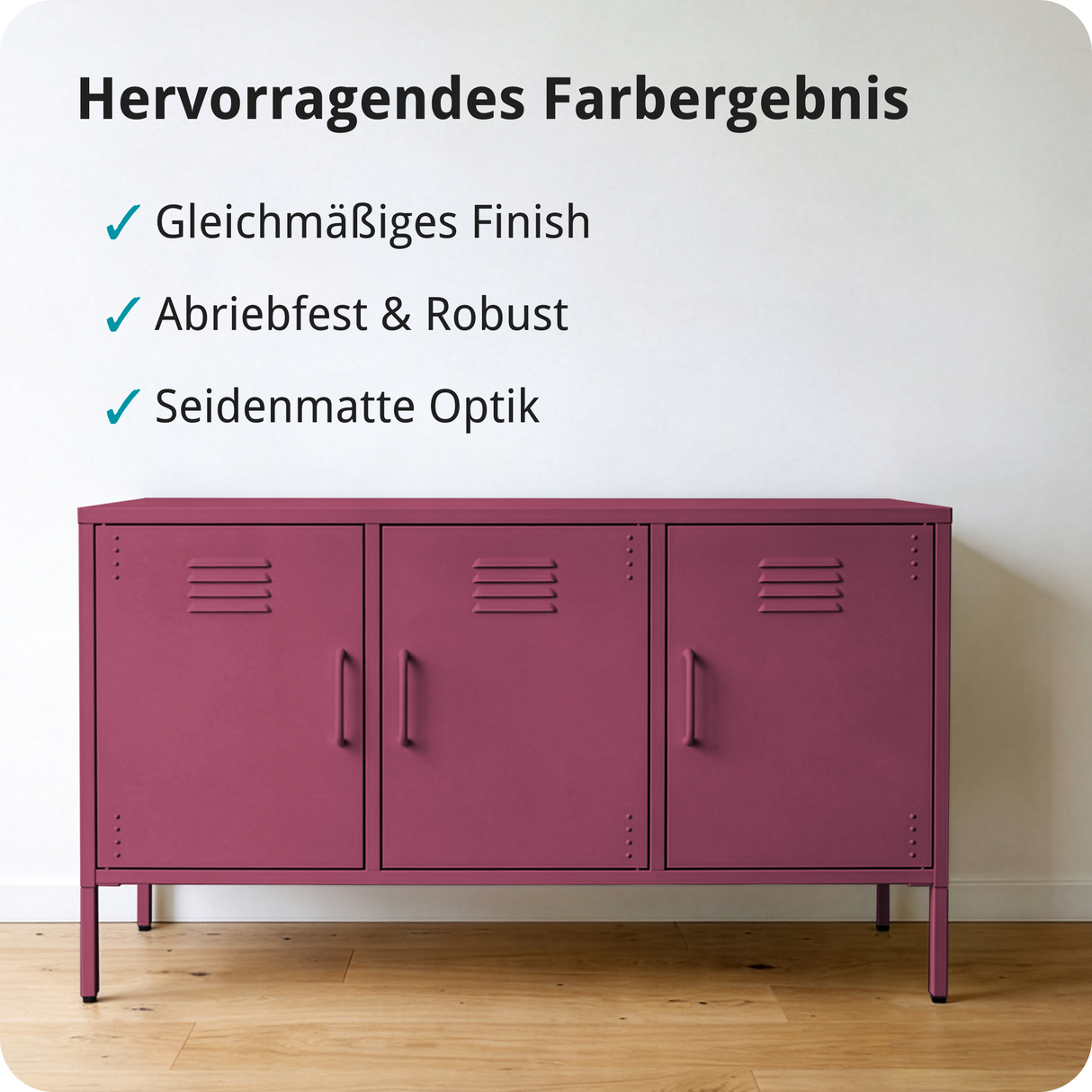 BERICO Metallfarbe: geruchsarmer und stark haftender 4-in-1 Lack