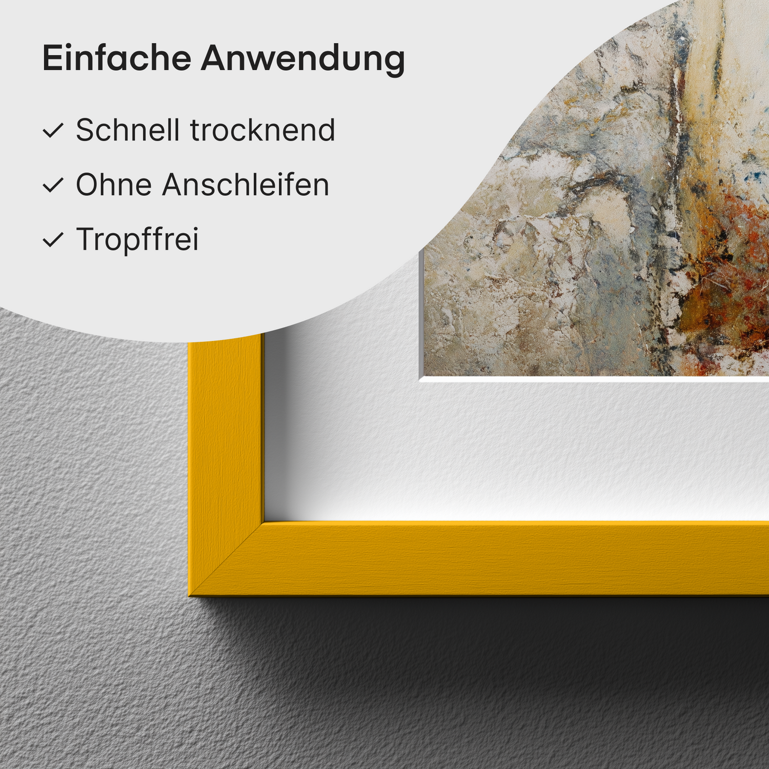 GRUNDMANN Acryllack: Premium 4-in-1 Lack, Buntlack und Möbelfarbe