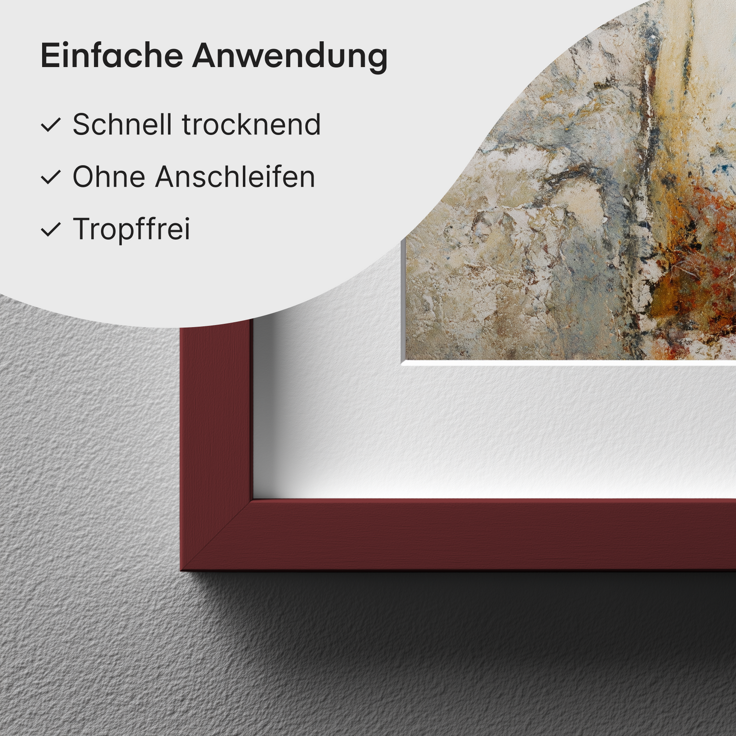 GRUNDMANN Acryllack: Premium 4-in-1 Lack, Buntlack und Möbelfarbe