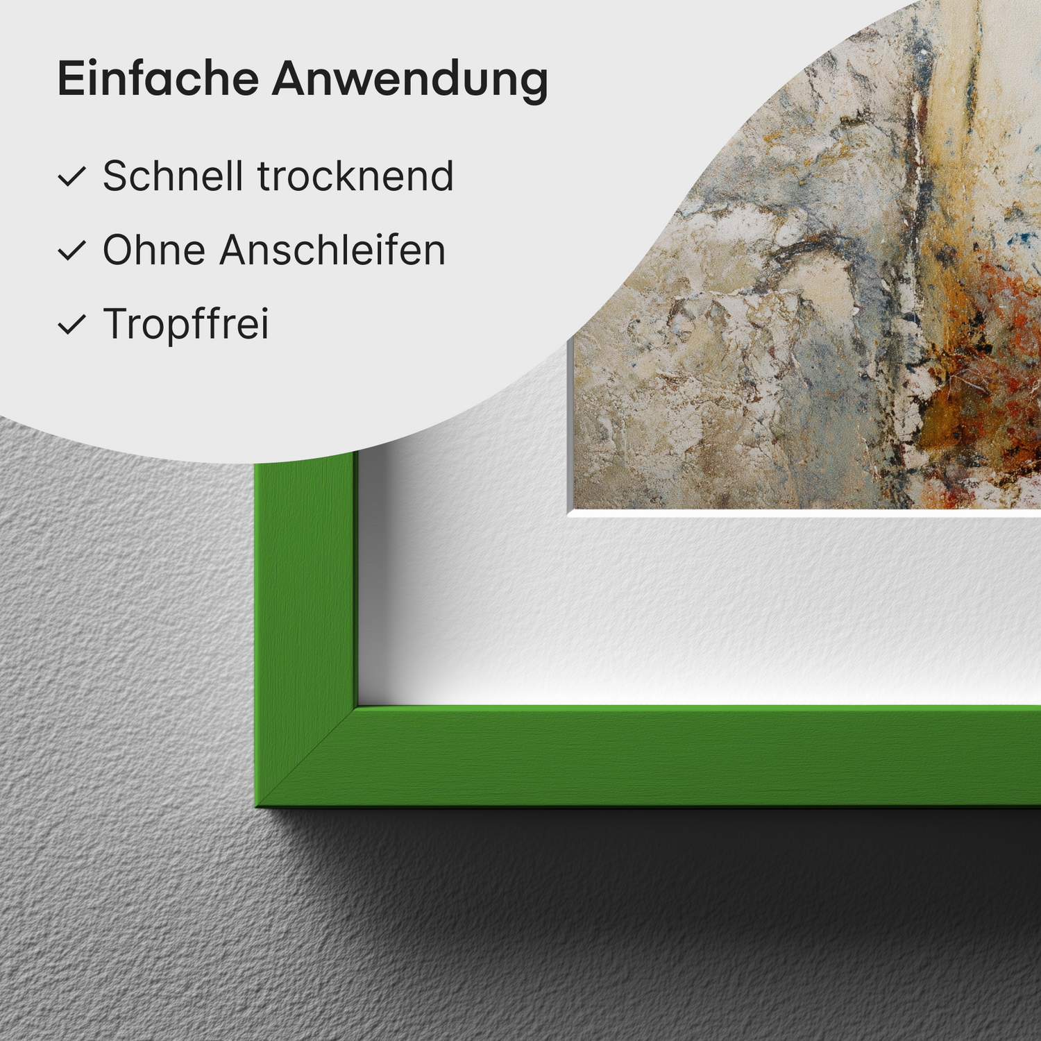 GRUNDMANN Acryllack: Premium 4-in-1 Lack, Buntlack und Möbelfarbe