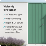 BERICO Metallfarbe: geruchsarmer und stark haftender 4-in-1 Lack