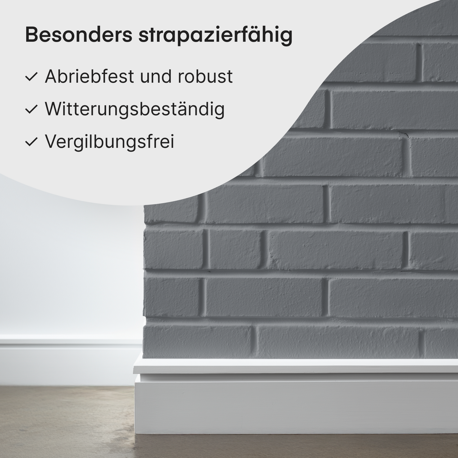 GRUNDMANN Acryllack: Premium 4-in-1 Lack, Buntlack und Möbelfarbe