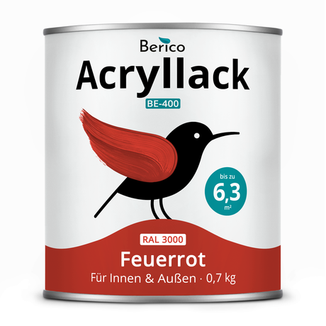 BERICO Acryllack: Der wasserbasierte Acryllack für dein Projekt