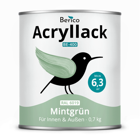 BERICO Acryllack: Der wasserbasierte Acryllack für dein Projekt