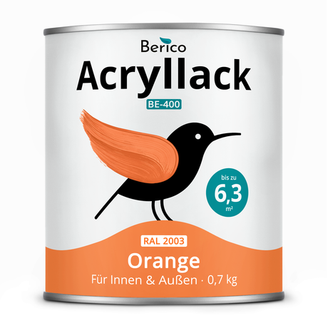 BERICO Acryllack: Der wasserbasierte Acryllack für dein Projekt