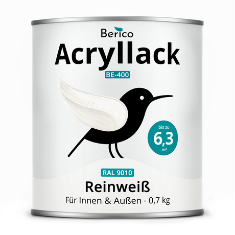 BERICO Acryllack: Der wasserbasierte Acryllack für dein Projekt