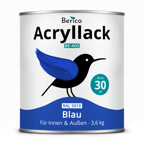 BERICO Acryllack: Der wasserbasierte Acryllack für dein Projekt
