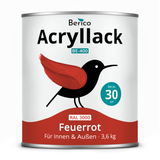 BERICO Acryllack: Der wasserbasierte Acryllack für dein Projekt