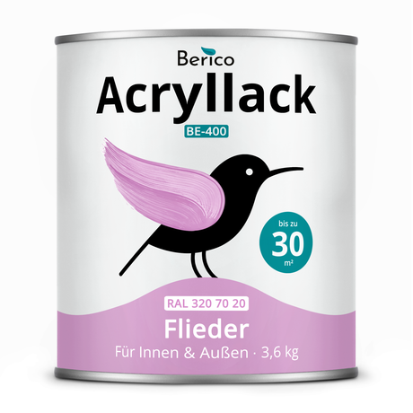 BERICO Acryllack: Der wasserbasierte Acryllack für dein Projekt