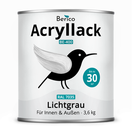 BERICO Acryllack: Der wasserbasierte Acryllack für dein Projekt