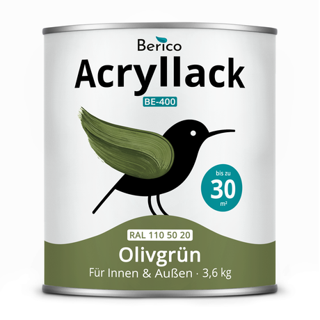BERICO Acryllack: Der wasserbasierte Acryllack für dein Projekt
