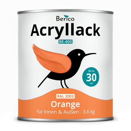 BERICO Acryllack: Der wasserbasierte Acryllack für dein Projekt
