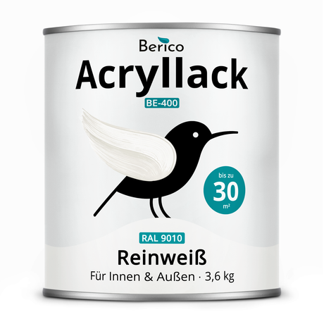 BERICO Acryllack: Der wasserbasierte Acryllack für dein Projekt