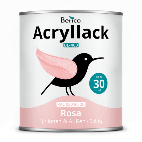BERICO Acryllack: Der wasserbasierte Acryllack für dein Projekt