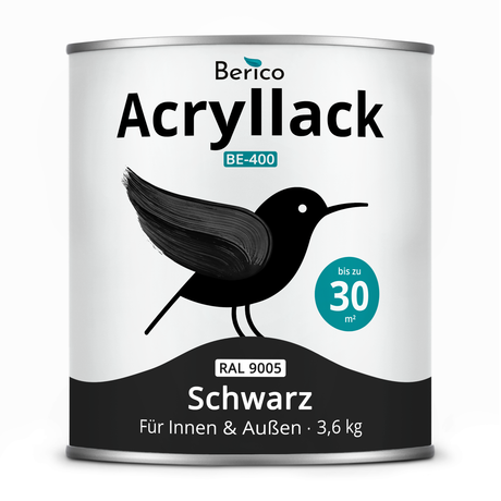 BERICO Acryllack: Der wasserbasierte Acryllack für dein Projekt
