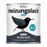 Berico Heizkörperlack - Die Heizungsfarbe auch für Kupferrohre