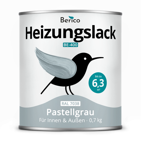 Berico Heizkörperlack - Die Heizungsfarbe auch für Kupferrohre