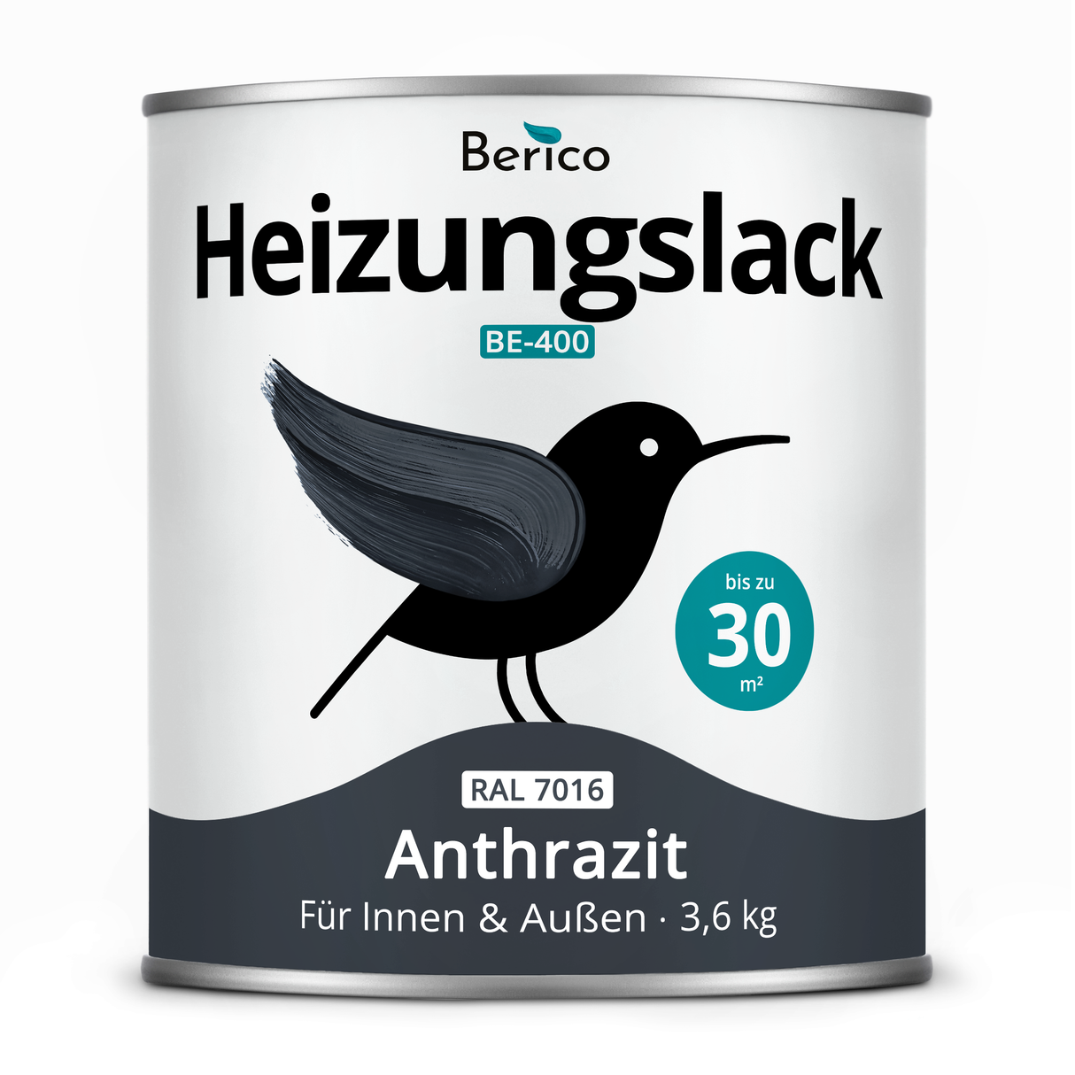 Berico Heizkörperlack - Die Heizungsfarbe auch für Kupferrohre