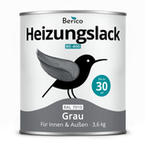 Berico Heizkörperlack - Die Heizungsfarbe auch für Kupferrohre