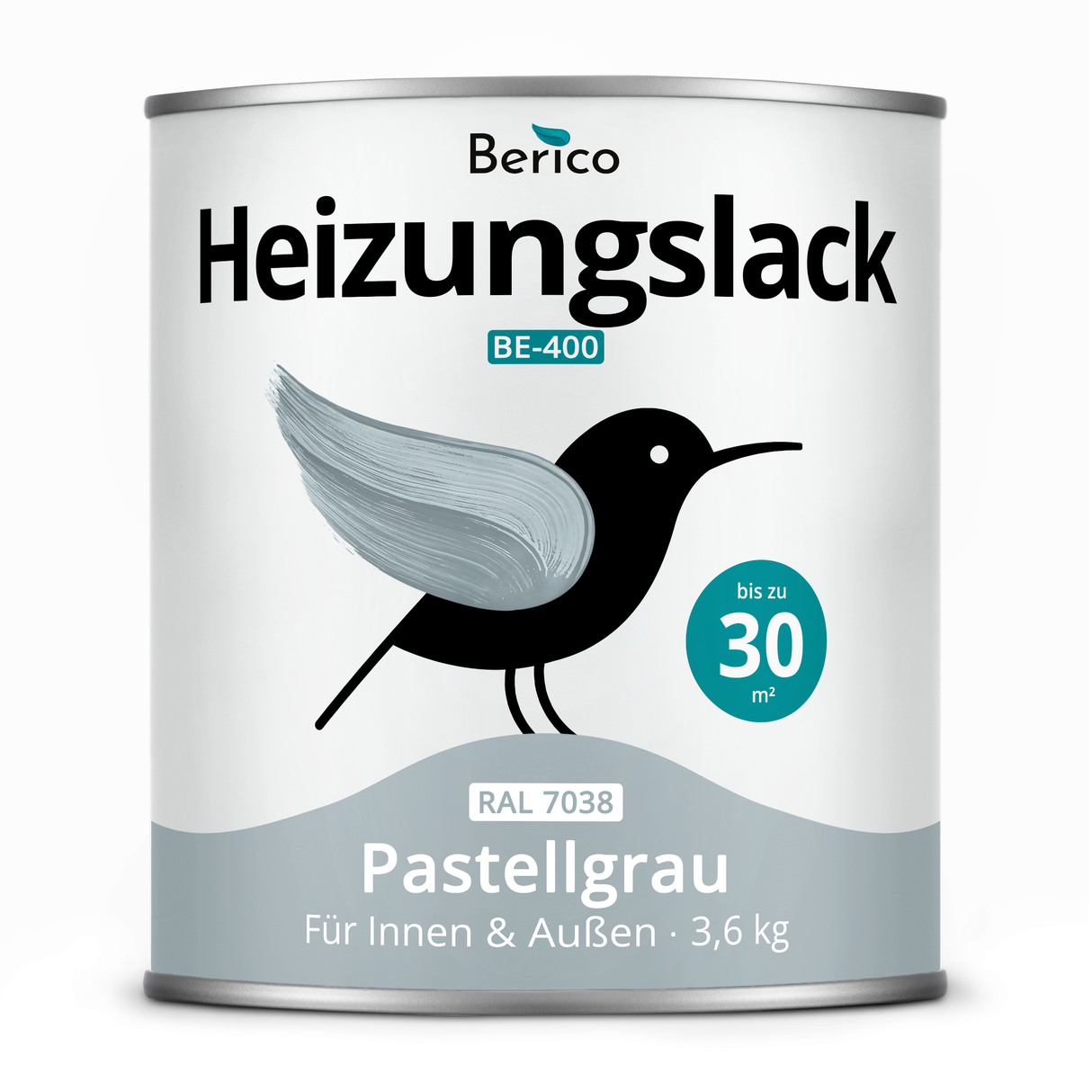 Berico Heizkörperlack - Die Heizungsfarbe auch für Kupferrohre