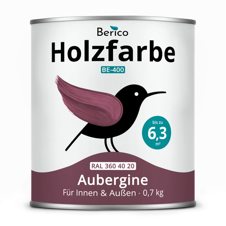BERICO Holzfarbe: 4-in-1 Holzlack für Innen und Außen