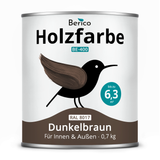 BERICO Holzfarbe: 4-in-1 Holzlack für Innen und Außen